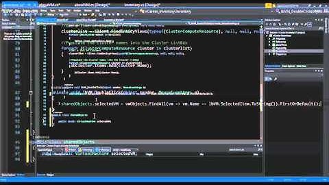 Getting started with vSphere .NET application development Part 2