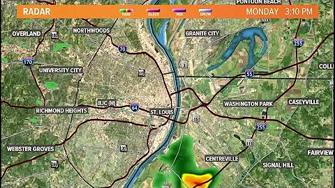 LIVE RADAR: Scattered showers, storms developing