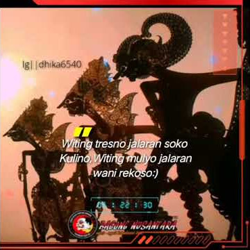 Story wa wayang kulit