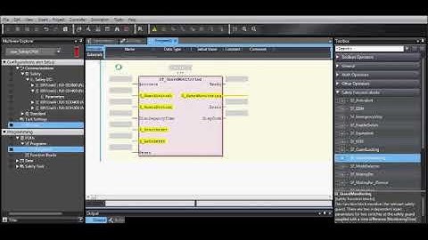 Programming a non contact safety switch in a Sysmac Studio