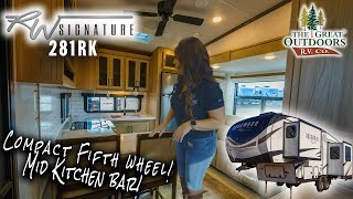 Compact Ultra Luxury Rear Kitchen Fifth Wheel! - 2024 Rockwood Signature 281RK by The Great Outdoors RV™ 3,388 views 4 months ago 9 minutes, 46 seconds