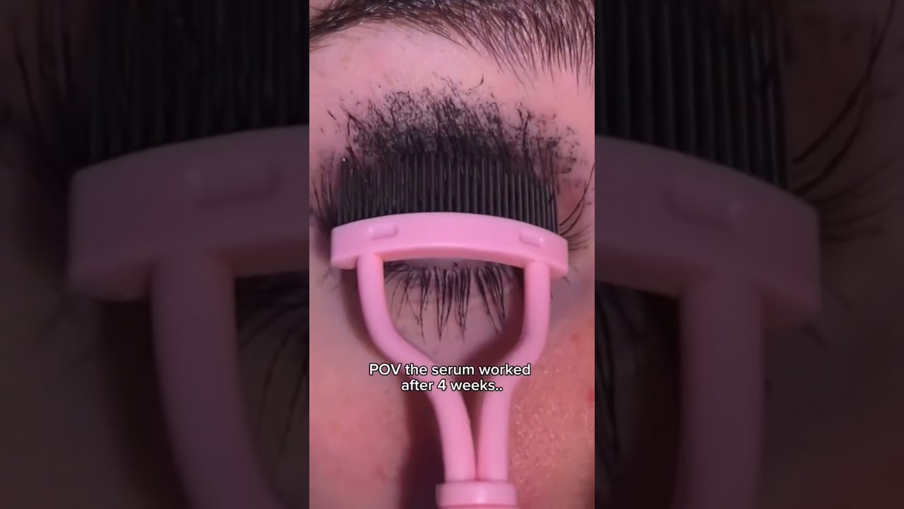 Lashes after 4 weeks using lash serum