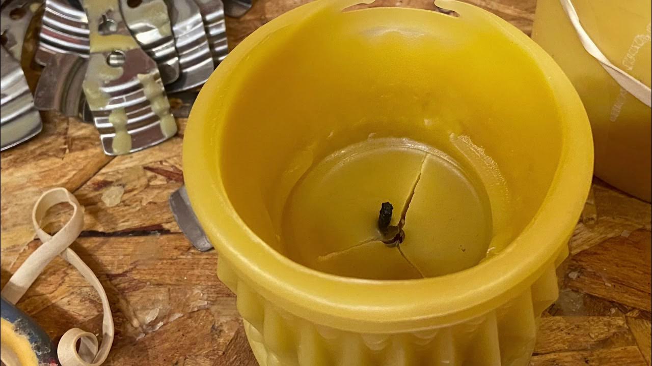 Is your Beeswax Candle Cracking? YouTube