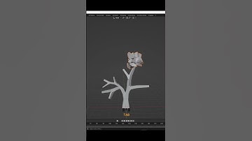 How to Create Low Poly Tree within 1 Minute-mds design 🌳