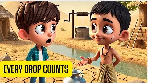 Every Drop Counts #KidsMotivationalStories #KidsStories #ConserveWater #WaterScarcity