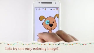 Kids Coloring Pages: Coloris - Android Coloring app for Kids and Adults screenshot 1