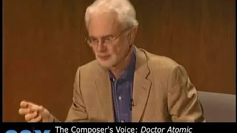 John Adams and Ara Guzelimian on Doctor Atomic