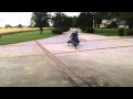Tilting Three wheeler Test 2 in slow motion