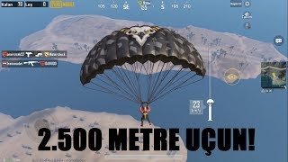 PARAŞÜTLE 2.500 METRE UÇMAK! BOOTCAMP TAKTİKLERİ! | PUBG Mobile