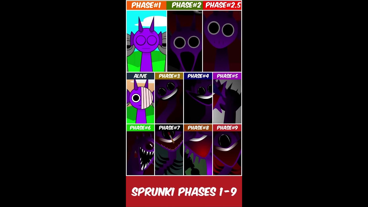 Incredibox Sprunki PHASE 1-9