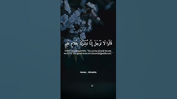 {۞ نَبِّئْ عِبَادِي أَنِّي أَنَا الْغَفُورُ الرَّحِيمُ}🍀💗💗..القارئ هزاع البلوشي..سورة الحجر🎧