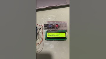 LCD Battery Percentage DIY Project #shorts #youtubeshorts #yshorts #arduinotraining #electronics