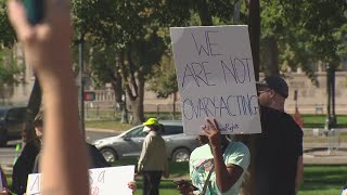 Thousands Protest For Reproductive Freedom At Colorado State Capitol In Denver