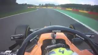 Lando Norris Last Lap Failure - SPA F1 2019 (Conversation with engineer)