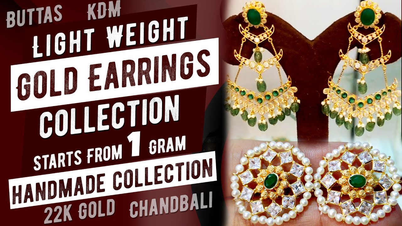 Share 125+ kdm gold earrings latest