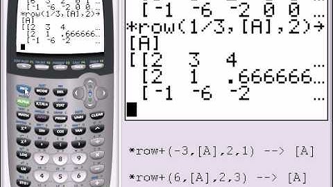 Using the TI-84 Plus to Pivot