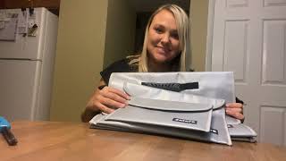 Review of Fireproof Document Bags, (17” x 12” x 5”) Fire Safe Bag, Fire and Water Resistant Bag
