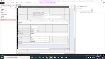 Point of Sales in MS Access Part2