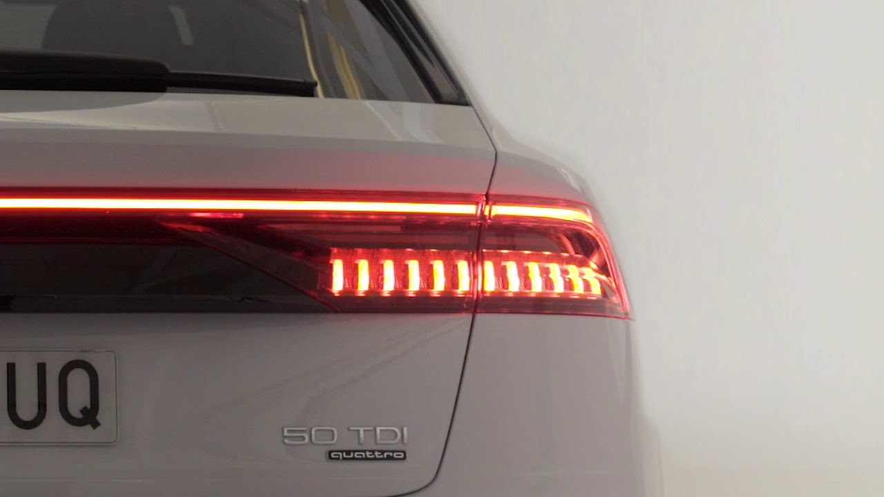 Nuevo Audi Q8 Iluminacion Matrix Led Youtube