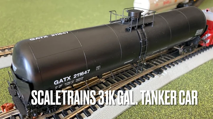 Unboxing & Review: ScaleTrains: 31K Gal. Tanker Car: HO 🛢️