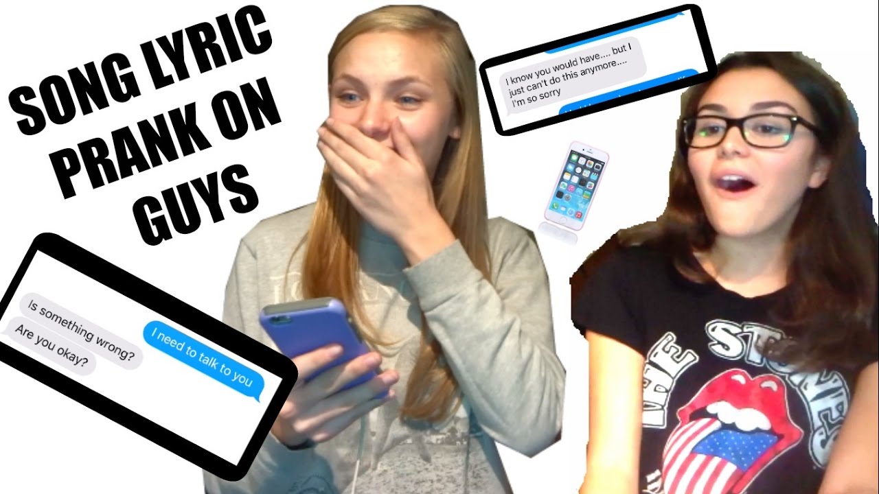 Prank Texting Our Exes Bf Song Lyrics Youtube