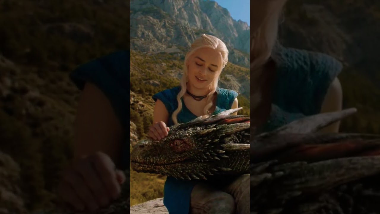 Daenerys Drogan scene 🐲 Game Of Thrones Drogan Daenerys 🔥🔥🔥 GAME OF SHOTS #shorts #youtube #trending