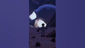 The Secret of Skull Rock #scifi  #astronaut #alien #digitalart #blender3d #3d #animation #3dconcept