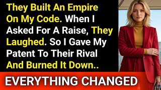 They Used My Code for 5 Years | When I Asked for a Raise | The CEO Laughing, But After 49 Minutes.