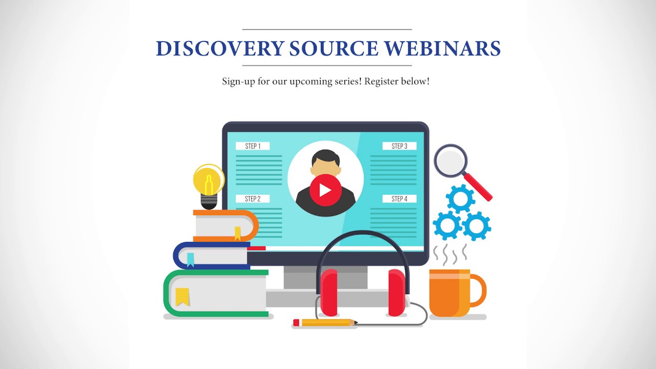The Discovery Source invites you to a frame their learning webinar ...