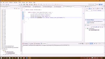 Java Basic Using Eclipse IDE