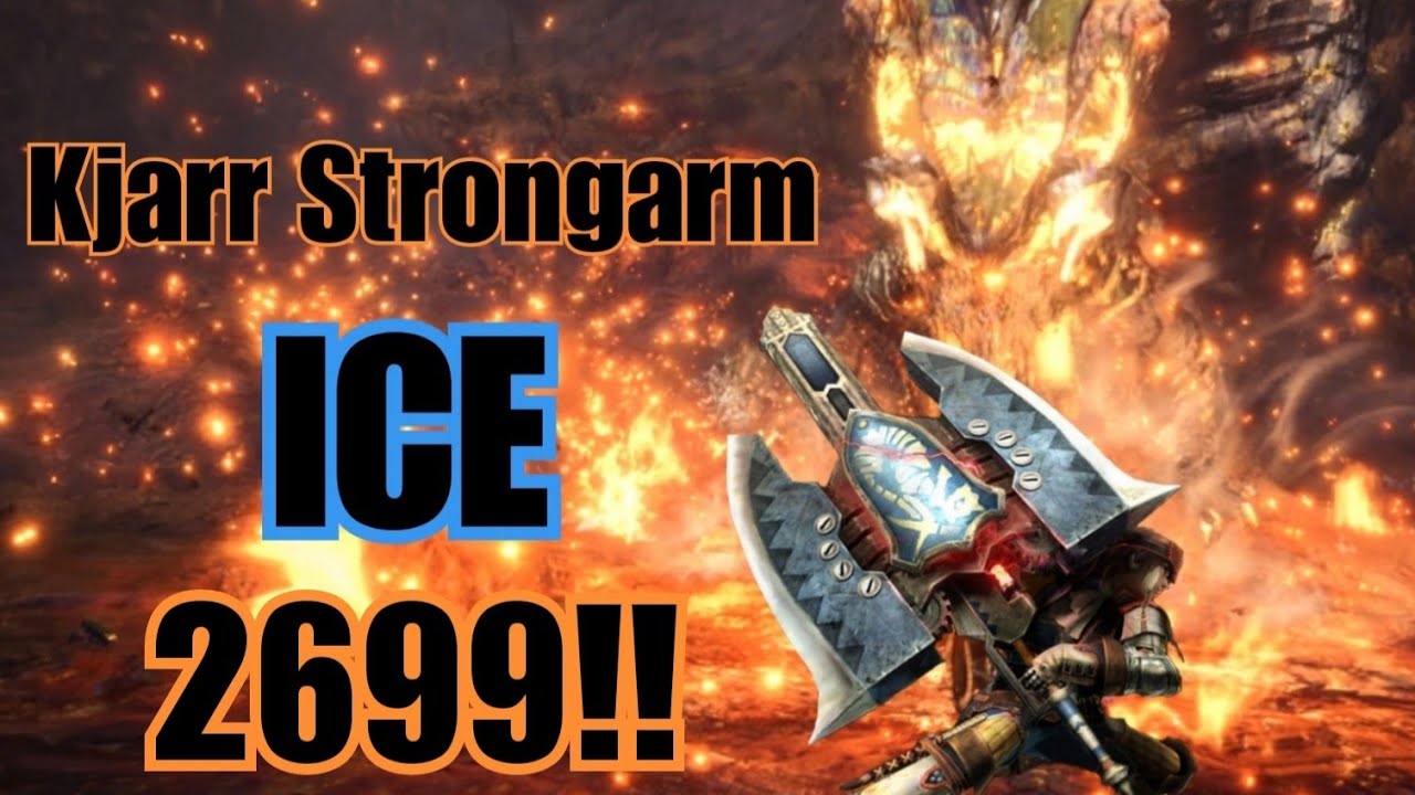 MHW Kjarr Strongarm (ICE) - First impression 360 perPhial