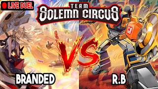 Branded Despia Vs R.B Sky Striker Yu-Gi-Oh! Locals Feature Match | Live Duel