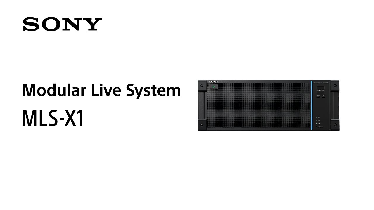 Switcher de Produção MLS-X1 Live - Sony Pro