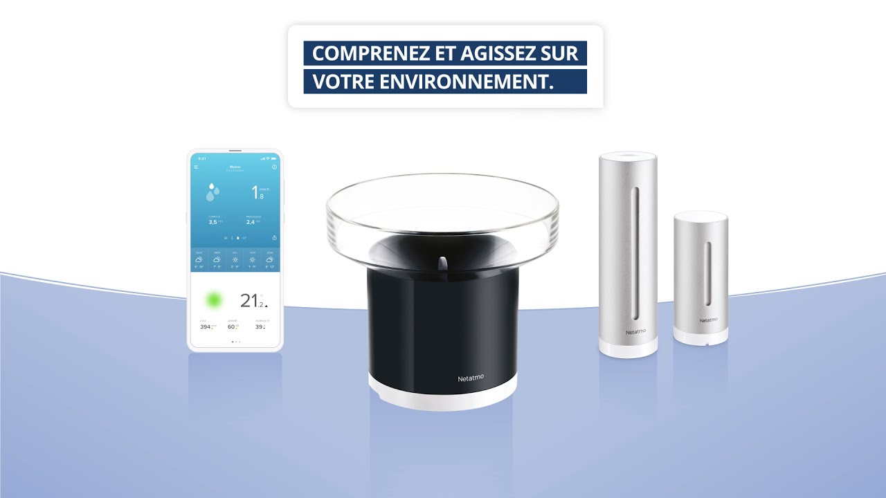 Configuration de la Station Météo Individuelle Netatmo 