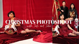 CHRISTMAS 2022 PHOTOSHOOT w/ Jodilly Pendre &amp; John Ramos 🎄📸  | April Tan