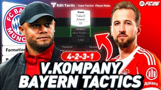 🔴🔵 MASTERING V.KOMPANY'S BAYERN MUNICH 4-2-3-1 TACTICS IN FC 26 🎮⚽
