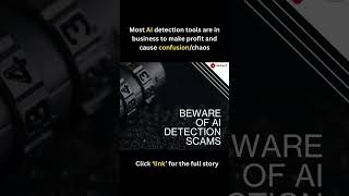 Most AI detection tools are in business to make profit and cause confusion/chaosLink -