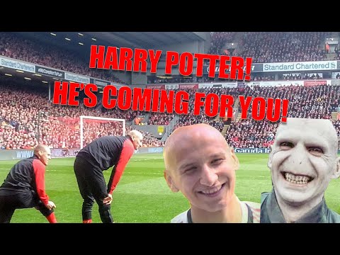 West Ham Harry Potter chant at Anfield