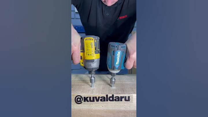 Dewalt DCF887 VS Makita DTD171 😎😎💪 #shorts