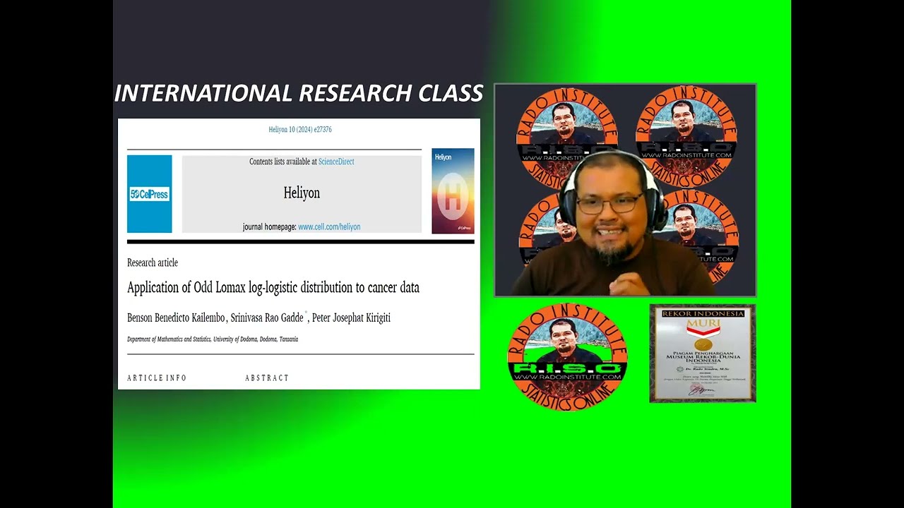 INTERNATIONAL RESEARCH CLASS, ODD LOMAX LOG LOGISTIC DISTRIBUTION