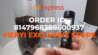 Buying from AliExpress. Device from aliexpress. EC/TEMP Soil Tester. EC-8801. Unpacking. Review.