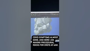 Procedural rocks for blocking out with Houdini.