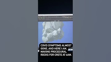 Procedural rocks for blocking out with Houdini.