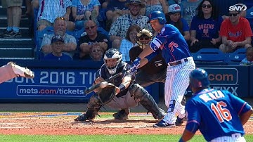 NYY@NYM: Rivera plates two with a double to left