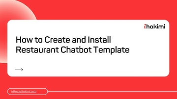 How to Create and Install Restaurant Chatbot Template