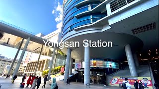 Seoul walk/ from Yongsan station to Hangang River/Hangangno-dong Yongsan-gu, Seoul Korea 용산역/한강대로