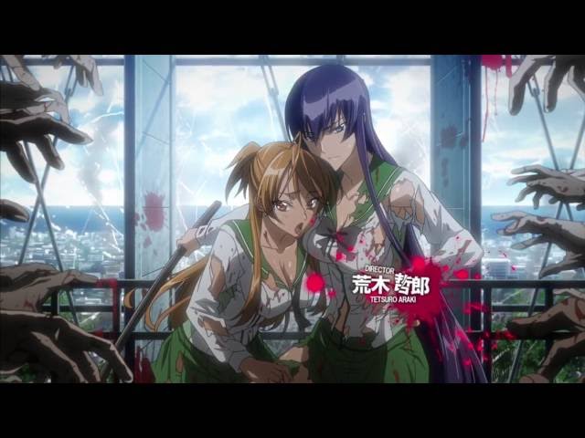 Anime} 学園黙示録 High School of the Dead: Opening and Ending Song Names +  Lyrics