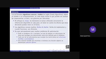 Algoritmos Voráces - Introducción - Parte 1 - 14-5-20