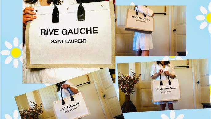 Saint Laurent Rive Gauche Tote Review · Glambytes