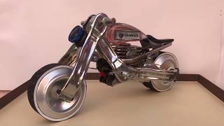 How to Make Toy Motorcycle from Stainless Steel Clothes Pegs by DIY Maker 1,215 views 4 years ago 15 minutes